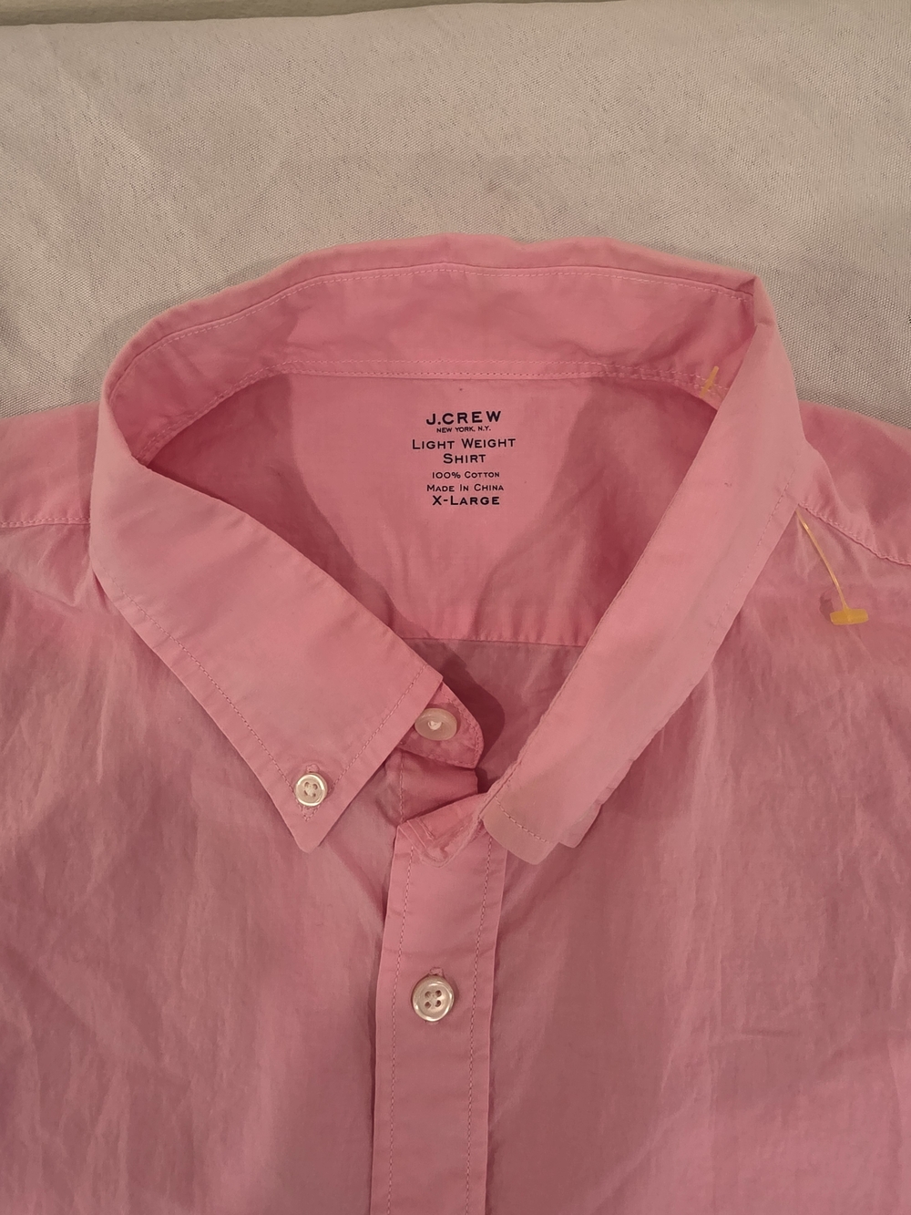 J.Crew Designed Cotton Collection All Seasons Shirt Men Size XL